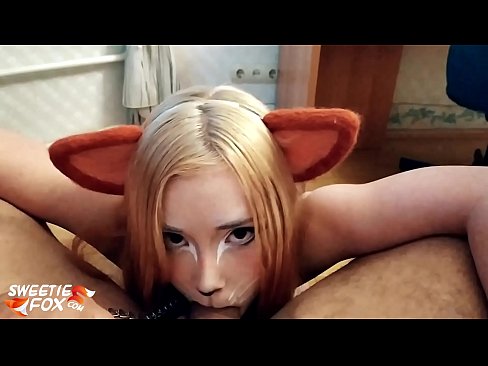 ❤️ Kitsune loro dick na kụkọba n'ọnụ ya Anal porn ️❤